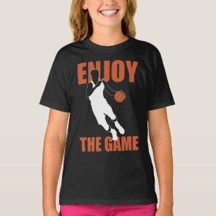 Genießen Sie den Game Basketball Player T-Shirt