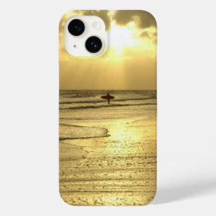 Genießen Sie den Strand bei Sunset iPhone Case