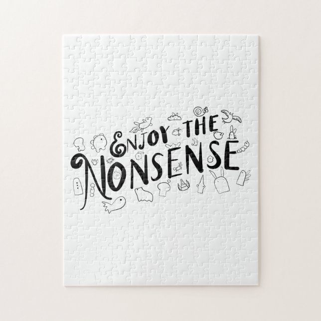 Genießen Sie den Unsinn (Vertikal)