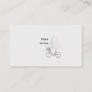 Genießen Sie die Fahrt: Minimalistische DAILYMIEN  Visitenkarte