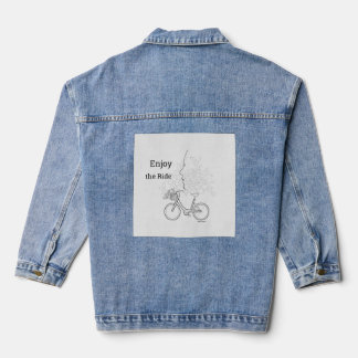 Genießen Sie die Fahrt: Minimalistischer DAILYMIEN Jeansjacke