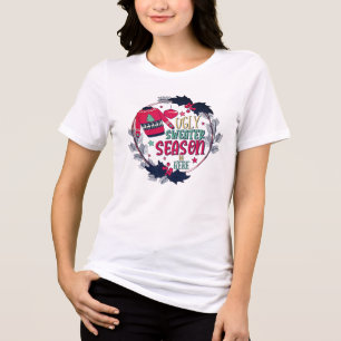 Genießen Sie die Freude an der hässlichen Saison m Tri-Blend Shirt