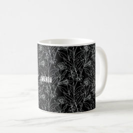 Genießen Sie die Kleinen Dinge Blume Kaffeetasse