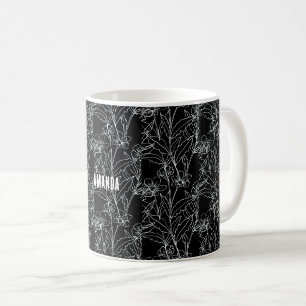 Genießen Sie die Kleinen Dinge Blume Kaffeetasse