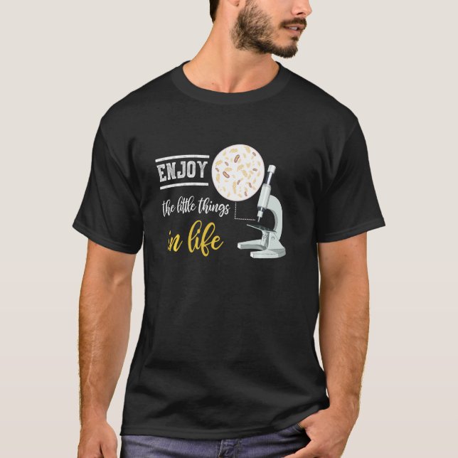 Genießen Sie die kleinen Dinge in Leben lustige Sc T-Shirt (Vorderseite)