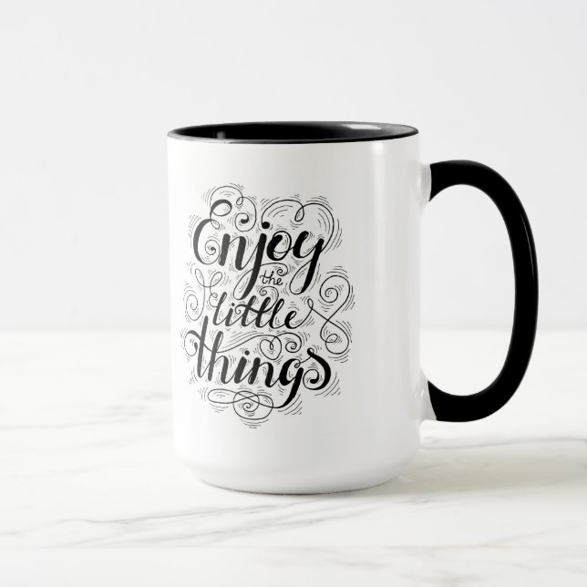 Genießen Sie die Kleinigkeiten 1 Tasse (Rechts)
