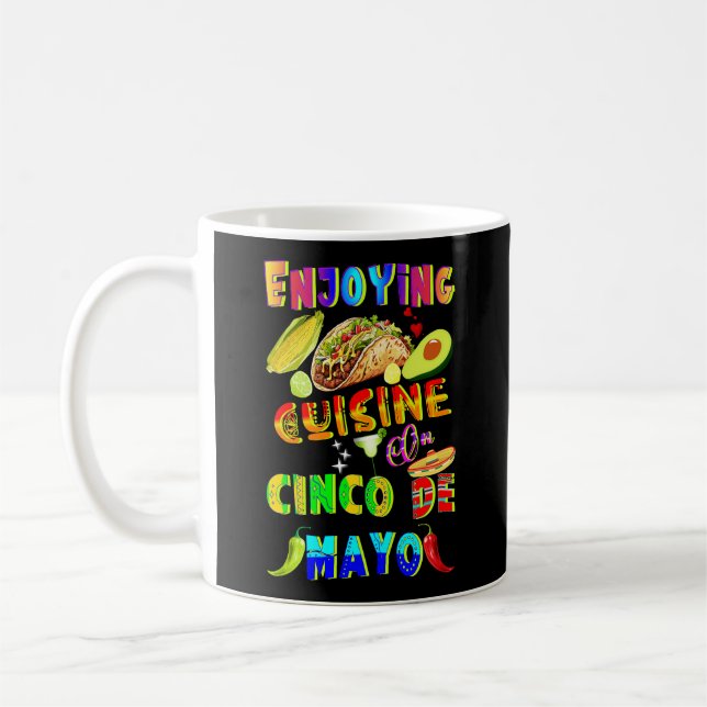 Genießen Sie die Küche im Cinco de Mayo Kaffeetasse (Links)