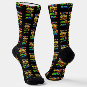 Genießen Sie die Küche im Cinco de Mayo Socken