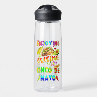 Genießen Sie die Küche im Cinco de Mayo Trinkflasche