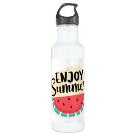 Genießen Sie die sommerlose Stahlwasserflasche Edelstahlflasche