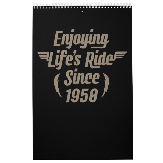 Genießen Sie ein lebenslanges Fahrspenden für Moto Kalender (Titelbild)