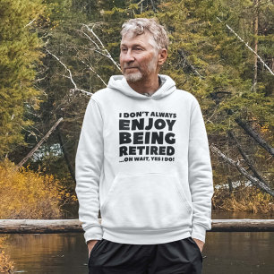 Genießen Sie es, erschöpft zu sein Hoodie