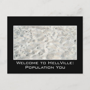 Genießen Sie Ihre Hell-Reise Postkarte