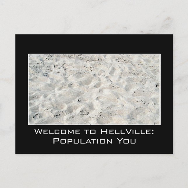 Genießen Sie Ihre Hell-Reise Postkarte (Vorderseite)