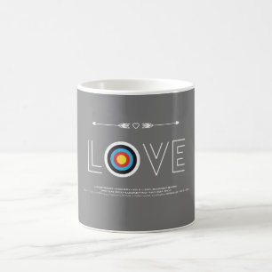 Genießen Sie Ihre Lieblingsbrauen in unserer Bogen Kaffeetasse