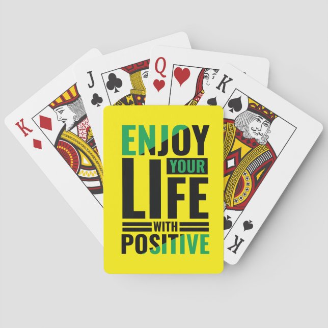 Genießen Sie Ihre Live-Offerte Spielkarten (Rückseite)