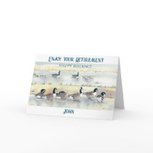 Genießen Sie Ihre Vogelbeobachtung Gänsekarte für 