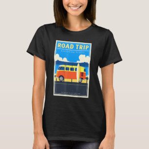 Genießen Sie jede Sekunde des Ausflugs Camper Surf T-Shirt