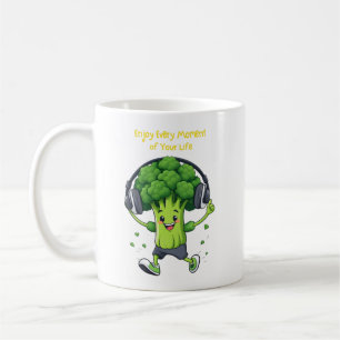 Genießen Sie jeden Augenblick des Lebens Kaffeetasse