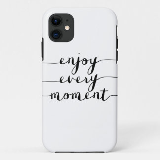 genießen Sie jeden Momentzitat-Telefonkasten Case-Mate iPhone Hülle