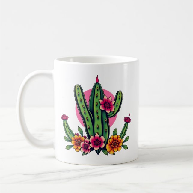 Genießen Sie jeden Sprung mit dieser charmanten Al Kaffeetasse (Links)