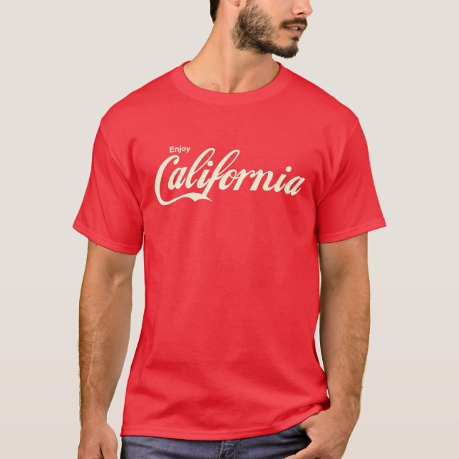 Genießen Sie Kalifornien-Shirt T-Shirt (Vorderseite)