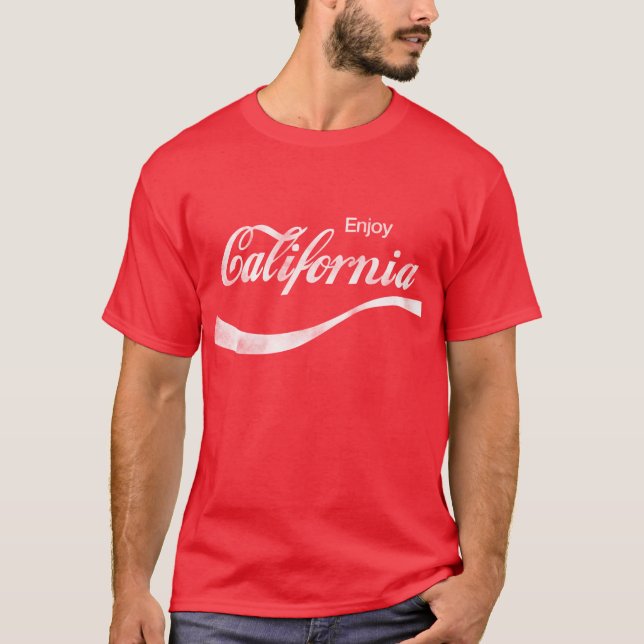 Genießen Sie Kalifornien T-Shirt (Vorderseite)