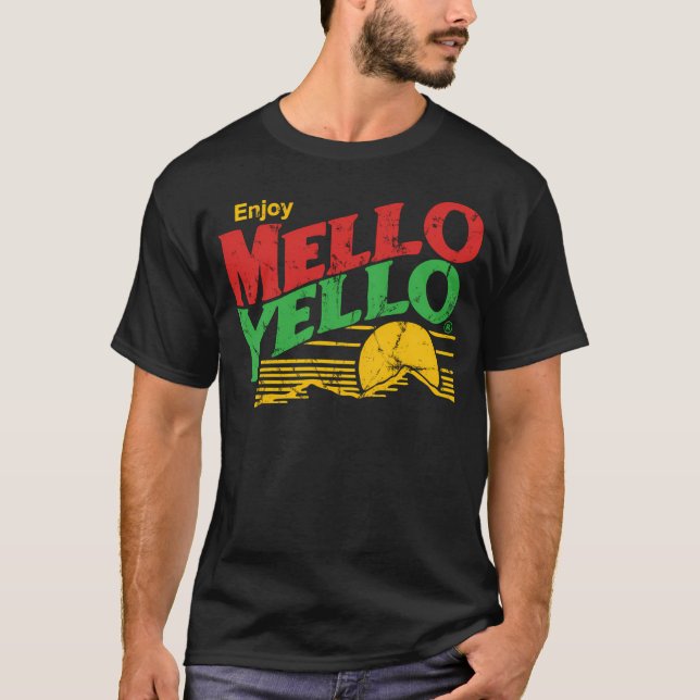 Genießen Sie Mello Yello (Vintag) T-Shirt (Vorderseite)
