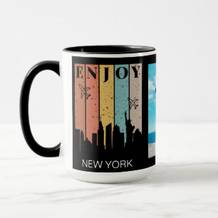 GENIESSEN SIE NEWYORK, Gebäude, Reisen FOTO Tasse