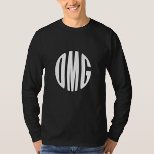Genießen Sie Omg Oh mein Gott Illustration Grafik- T-Shirt
