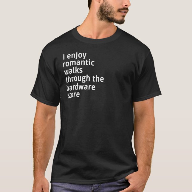 Genießen Sie romantische Wege durch den T-Shirt (Vorderseite)