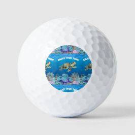 Genießen Sie Schildkröte Golfball