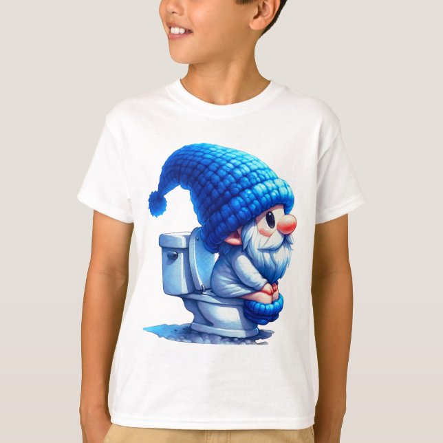 Genießen Sie seine Toilettenzeit ein Whimsikmoment T-Shirt (Vorderseite)