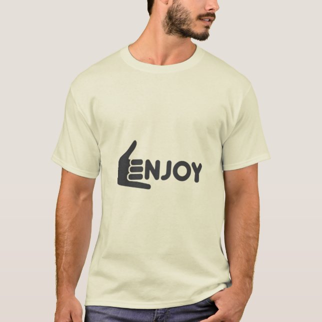Genießen T-Shirt (Vorderseite)