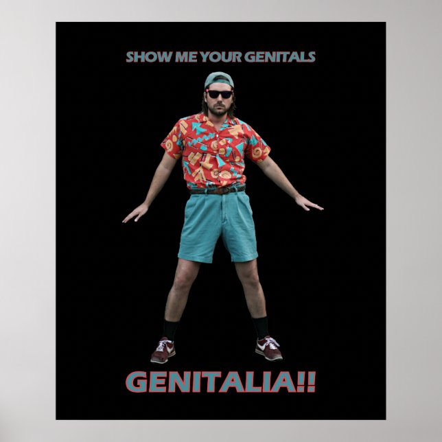 Genitals Dance Poster (Vorne)