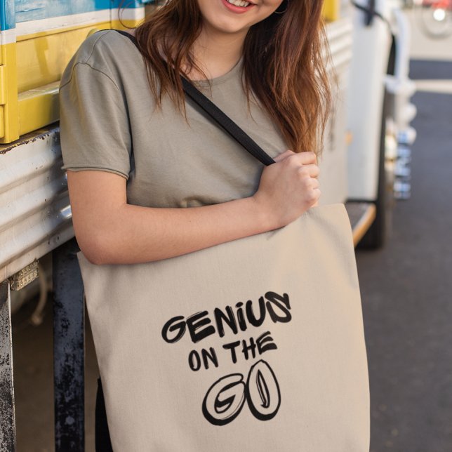 Genius auf dem Go Abschluss Student Geschenk Tragetasche (Make it yours now and embrace your inner genius!)