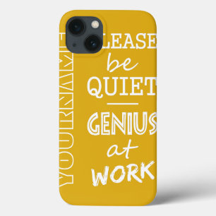 Genius bei der Arbeit - kundenspezifische Monogram title_seo2