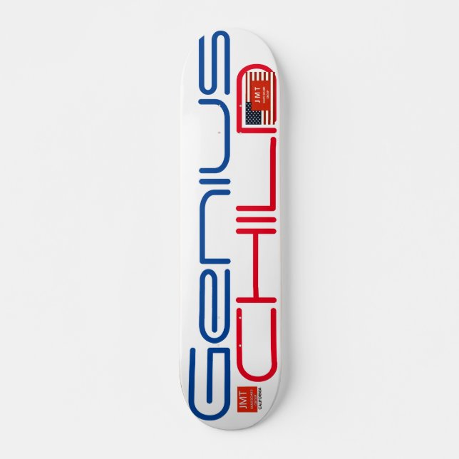 GENIUS CHILD  JMT 7 3/4" Skateboard Deck (Vorne)