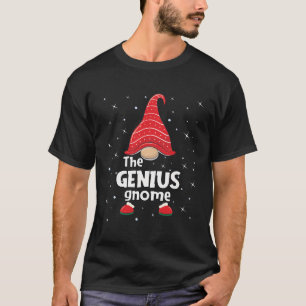 Genius Gnome Familie Matching Weihnachten Funny Ge T-Shirt