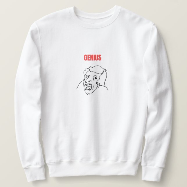 Genius Meme Sweatshirt (Design vorne)