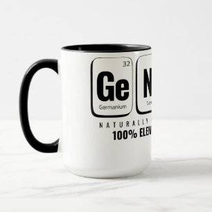 GENiUS Periodic Table - Funny Science Design Tasse