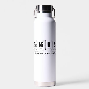 GENiUS Periodic Table - Funny Science Design Trinkflasche
