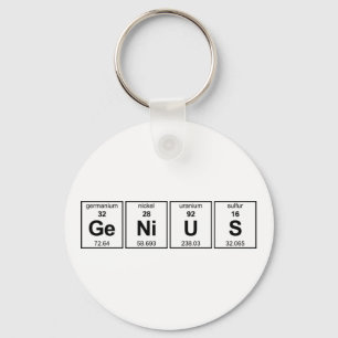 GeNiUS Periodic Table Schlüsselanhänger