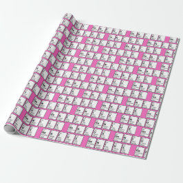 Genius Periodic Table Science Geek Nerd Geschenkpapier