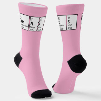 Genius Science Nerd Socken