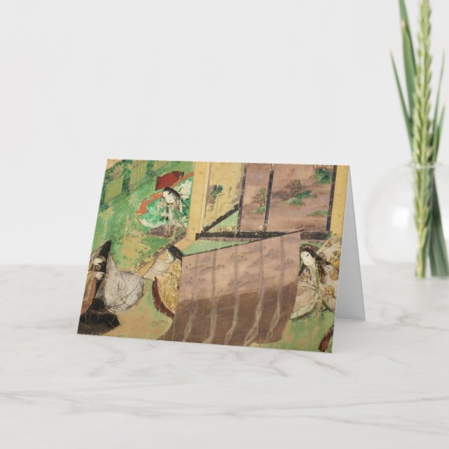 Genji Emaki Azumaya Karte (Vorderseite)