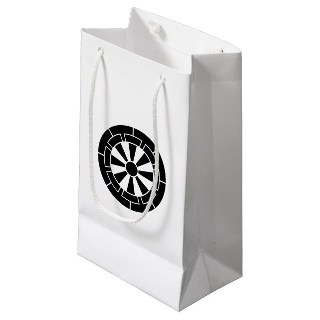 Genji-Karren Kleine Geschenktüte (Vorderseite Schrägansicht)