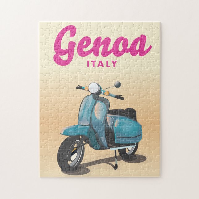 Genoa Italy Scooter (Vertikal)