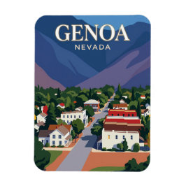 Genoa USA Magnet