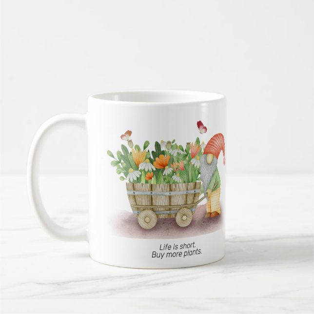 Genome Leben ist kurz kaufen mehr Pflanze personal Kaffeetasse (Links)